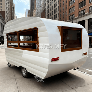 Cuisine mobile de rue, camion de café rapide, camion de restauration, remorque de traiteur, extérieur - Product Image 4