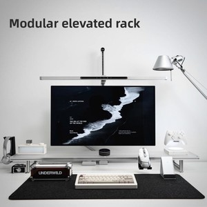 Supporto per Monitor Modulare Personalizzabile Design Warehouse, Staffa da Scrivania in Acrilico e Lega di Alluminio - Product Image 2