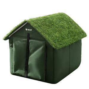 Caseta <span class=keywords><strong>para</strong></span> Gatos Callejeros, Impermeable, <span class=keywords><strong>de</strong></span> Tela Oxford, Refugio Seguro <span class=keywords><strong>para</strong></span> Gatos y Perros - Product Image 5