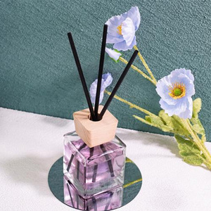 Vietnam WeWood Premium Square <b>Reed</b> <b>Diffuser</b> with Elegant Wooden Screw Cap Lid Premium Packaging for Bottle Closures - Product Image 4