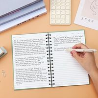 Offre Spéciale A5 Agenda mensuel planificateur cahier 52 semaines hebdomadaire quotidien spirale organisateur Transparent PP calendrier Offre Spéciale cahier