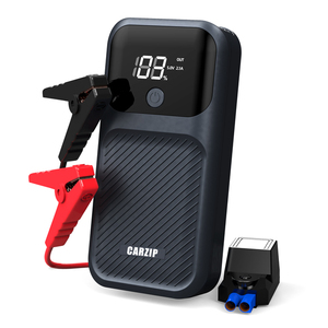 Bộ khởi động bình ắc quy ô tô thông minh 12V, dòng điện cực đại 600A, màn hình kỹ thuật số, cổng USB-C, đạt chứng nhận UN38.3, nhỏ gọn, tiện dụng, tích hợp chức năng sạc dự phòng - Product Image 1