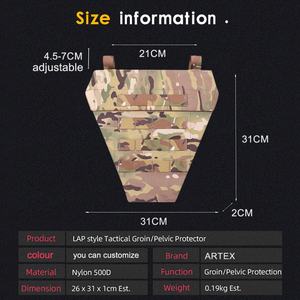 แผงป้องกันขาหนีบ MC Camo LAP 500D ไนลอนด้าน สำหรับยุทธวิธี ป้องกันบริเวณขาหนีบและหน้าท้องส่วนล่าง แบบ Molle - Product Image 4