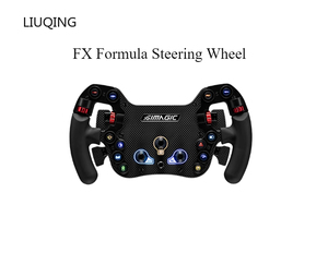 Volant de <span class=keywords><strong>jeu</strong></span> SIMAGIC FX Formula en fibre de carbone avec base à entraînement direct, retour de force pour <span class=keywords><strong>PC</strong></span> - Compatible USB pour jeux - Product Image 6