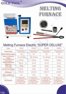 Herramienta de oro, horno de fusión de joyería, máquina de fusión de oro y plata eléctrica Digital Premium, fabricación de joyas de 2kg - Product Image 3