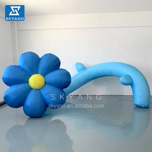 Alice au pays des merveilles fleurs <span class=keywords><strong>sur</strong></span> pilier <span class=keywords><strong>Ballon</strong></span> <span class=keywords><strong>gonflable</strong></span> de fleurs décorations <span class=keywords><strong>sur</strong></span> le thème des fleurs - Product Image 1