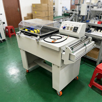Machine de scellage latéral automatique et de tunnel de rétraction 2-en-1 pour l'emballage de matériel, de livres et de cosmétiques