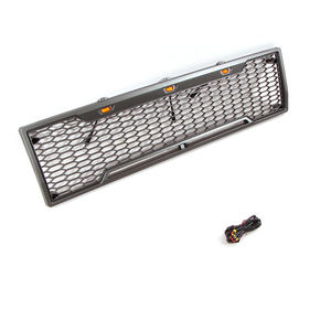 Parrilla de Malla Negra con Luces LED para Parachoques Delantero de Conversión Estilo Raptor para Ford <span class=keywords><strong>BRONCO</strong></span> F150 1980-<span class=keywords><strong>1986</strong></span> - Product Image 2