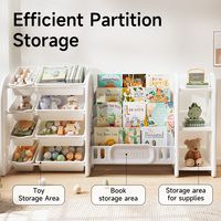Nouvelle Armoire de Rangement pour Jouets de Bébé, Organisateur de Fournitures et Étagère à Livres en Plastique, Grande Capacité