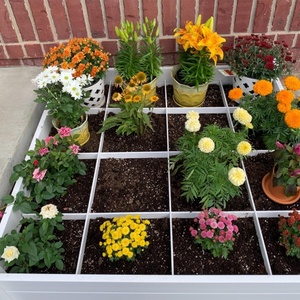 Fentech 4x4 Lits de jardin surélevés en vinyle pour fleurs, vente en gros - Product Image 6