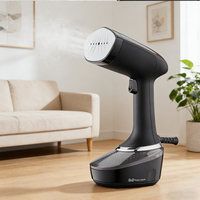 Fer à vapeur électrique 1500W, grande capacité 400ml, chauffe rapide, avec panneau en acier inoxydable, cordon de 1,6m pour usage domestique