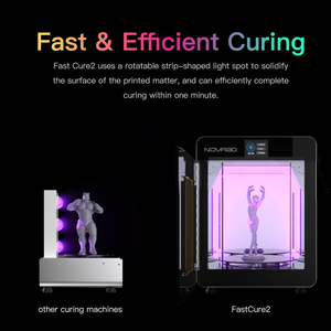 Machine de polymérisation de résine NOVA3D FastCure2, chambre UV, boîte dentaire, pour imprimante 3D LCD SLA, polymérisation 405nm, NOVA3D FastCure2, boîte de polymérisation rapide LCD/D - Product Image 6