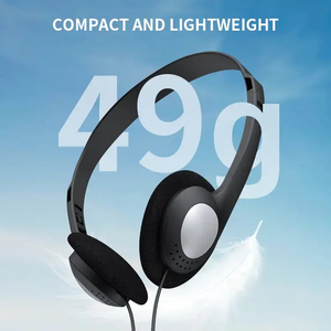 Auriculares desechables para niños con interfaz de 3,5mm, auriculares de línea aérea gratuitos con reducción de ruido para niños - Product Image 5