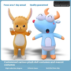 Renzo Maßgefertigte Große Plüschpuppen-Kleidung Aufblasbare Ornamente Cartoon-Designs für Halloween Erwachsene Unisex - Product Image 4