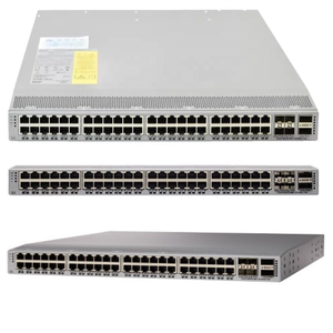 Nuevo Switch Nexu Serie 9300 N9K-C9348GC-FXP con 48 puertos 100M/1G BASE-T, 4 puertos 1/10/25G SFP28, 2 puertos 40G/100G QSFP28, Función POE SNMP - Product Image 1