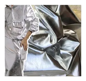 PU Lederen Stof, Pu Leer, Synthetisch Leer Voor Kleding Voor Jas Metallic Leer Voor Jurk