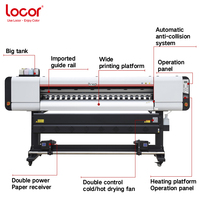 Impresora de Sublimación Industrial Locor de 1.8m/6 pies, Precio de Plotter, Impresión por Transferencia de Calor para Tela Textil
