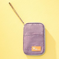 Porte-documents et porte-cartes de visite vintage en liège, sac de rangement multifonctionnel imperméable et portable