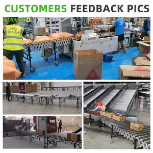 Les ventes directes d'usine LIANGZO peuvent être personnalisées Convoyeur à rouleaux <span class=keywords><strong>SS304</strong></span> pour le transport alimentaire - Product Image 5