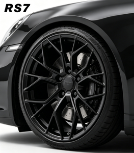 Jantes en alliage d'aluminium coulé multi-rayons RUNLUN 18/19/20Wide8.0/8.5/9.0/9.5CPD5X114.3/100/108/112/120, gris satiné/noir brillant, neuves - Product Image 6