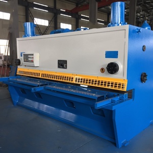 Cisaille mécanique pour tôles métalliques de 4 mm d'épaisseur et 3200 mm de largeur, équipement de cisaillement avec PLC et moteur pour la fabrication, haute efficacité - Product Image 6