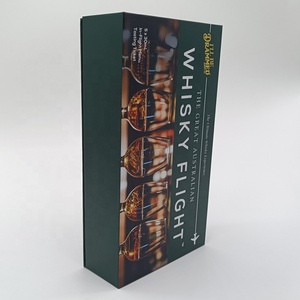 Biểu Tượng Tùy Chỉnh Từ Cứng Nhắc Bìa Bao Bì Hộp Có Thể Tái Chế Rượu Vang Đỏ Hộp Quà Tặng Với Chèn - Product Image 2