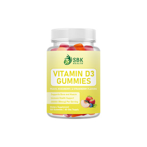Gomitas de Vitamina D3 Más Vendidas con Carbohidratos Totales, Poderosa Limpieza Corporal Diaria, Apoya la Salud de Huesos, Músculos e Inmunidad - Product Image 1
