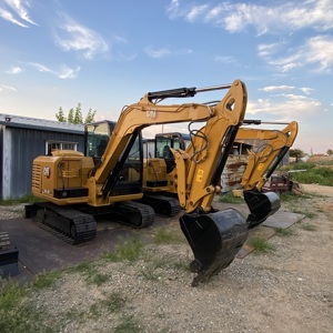 Mini-excavatrice sur chenilles d'occasion CAT 305.5E2 306 307C 307D 308C 308D, petite mini-excavatrice d'occasion, excavatrices Caterpillar - Product Image 1