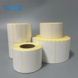 Fabricante de Papel Térmico, Etiquetas Térmicas Personalizadas al por Mayor para Paquetes de Envío, Etiquetas de Envío Térmicas Directas de 4x6 en Rollos - Product Image 1