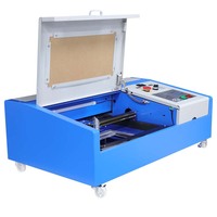 Máquina de Grabado Láser Vevor 3020 de 50W/40W, Máquina de Corte Láser CO2, Máquina para Hacer Sellos, Madera MDF, Venta Directa de Fábrica