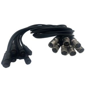 Contrôleur de lumière LED à pixels SD 404R <span class=keywords><strong>4</strong></span> ports avec alimentation WS2812B WS2811 UCS1903 Bande LED RVB programmable Contrôleur Artnet DMX SPI - Product Image 6