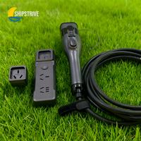 Nouvelle station de charge et de décharge portable pour la mise à niveau/la rénovation, sortie AC 3,5/7 kW, chargeur V2G intégré GBT Type1 Type2 NACS