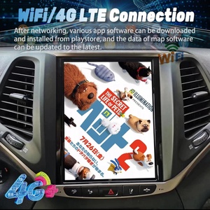 Reproductor Multimedia para Auto de 8GB+128GB con GPS para JEEP Cherokee 2013-2018, Estilo Tesla, Navegación de 10.4 Pulgadas, Estéreo Inalámbrico, CarPlay, 8 Núcleos - Product Image 4