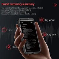 Traducteur intelligent portable VORMOR M3 Android avec écran tactile couleur IPS, enregistrement vocal, traduction multilingue en temps réel, enregistreur vocal IA