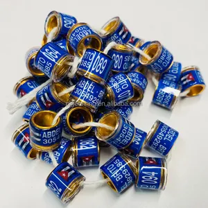 批发高品质Turbit鸽子腿带铝制塑料鸽子赛圈 - Product Image 4