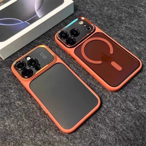 เคสใสเคลือบแม่เหล็กป้องกันเลนส์สำหรับ iPhone 17 Pro Max, Air 16, 15, เคสสำหรับ iPhone 17 พร้อมปุ่มควบคุมกล้อง - Product Image 4