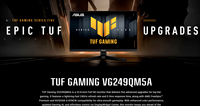 Moniteur de jeu ASUS TUF Gaming VG249QM5A 23,8 pouces FHD Fast IPS 240 Hz 0,3 ms FreeSync Premium/G-Sync compatible