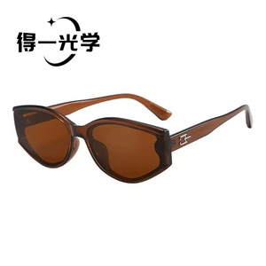 Kitten Eye <b>Sunglasses</b> Black UV400 PC Frame Women Fashion Eyewear - Product Image 5