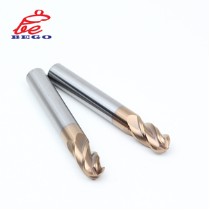 Hrc55 4-Flute Tungsten rắn Carbide bóng mũi <span class=keywords><strong>endmill</strong></span> hiệu suất cao phay Cutter dụng cụ cắt - Product Image 3