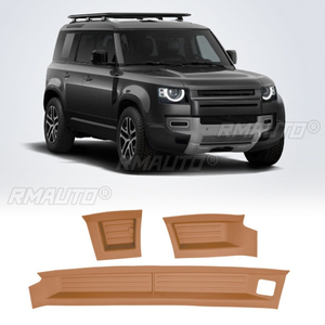 Pour Land Rover Defender 2020-2025, boîte de rangement pour passager de la console centrale, protection antidérapante pour tableau de bord, tapis en silicone - Product Image 2