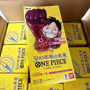 Carte de jeu de collection authentique du Japon - Ban Dais One Pieced TCG <span class=keywords><strong>OP</strong></span>-07 Booster Box 500 Years in the Future Trading Card Egghead <span class=keywords><strong>Arc</strong></span> - Product Image 3