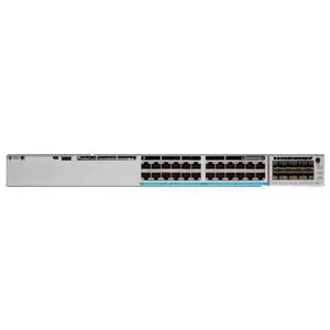 محولات إيثرنت 24x 1G SFP قدرة تحويل 208 جيجابايت/ثانية C9300-24S-A