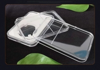 14 à 41 mm pièce Capsule Rectangle doublure noire graduée pièce de monnaie dalle résistant aux rayures acrylique Collection pièce boîte de rangement