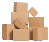Cajas de Envío de Cartón Corrugado Reciclables Personalizadas con Impresión Evanescente para Productos del Hogar