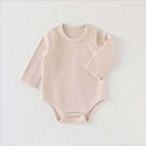 Pijamas de Fibra de Bambú Personalizados, Monos de Manga Larga para Bebés Recién Nacidos, Ropa de Dormir para Bebés al por Mayor - Product Image 4