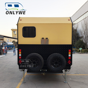 ONLYWE <span class=keywords><strong>Caravane</strong></span> hybride tout-terrain personnalisée, <span class=keywords><strong>caravane</strong></span> de camping, remorque de camping, camping-car, camping-car avec salle de bain - Product Image 3
