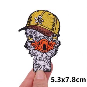 Patchs brodés personnalisés animaux de dessin animé, lettres, logos, noms, à thermocoller pour chapeaux, vêtements et jeans - Product Image 4