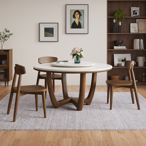 <span class=keywords><strong>Table</strong></span> ronde haut de gamme en jade de glace blanc pur, design chinois, <span class=keywords><strong>table</strong></span> à manger pour restaurant, appartements - Product Image 5