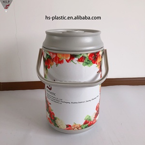 HS Plastic Colorful <strong>Painted</strong> Beer Can Ice Chest for Camping Picnic Sports Hard <strong>Cooler</strong> with logo Promotion Food <strong>Cooler</strong> - Product Image 3