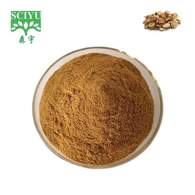 Chinese Herbal Astragalus Root Extract Polysaccharide 10%-50% By UV